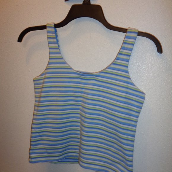 No Boundaries Tank Top with Shelf Bra Juniors Size Large - Picture 5 of 8